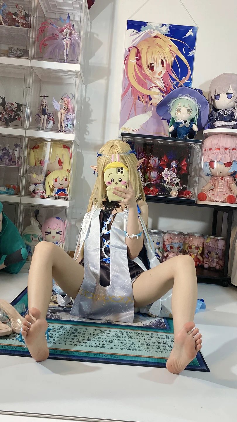 白栎Shirly - No.006 鸣潮·卡提希雅 [66P,8V-1.17GB] tg@simisebaisi 【丝足阁】051.webp